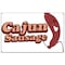 Signmission Cajun Sausage Banner Concession Stand Food Truck Single Sided B-96 Cajun Sausage19 - alternate 1